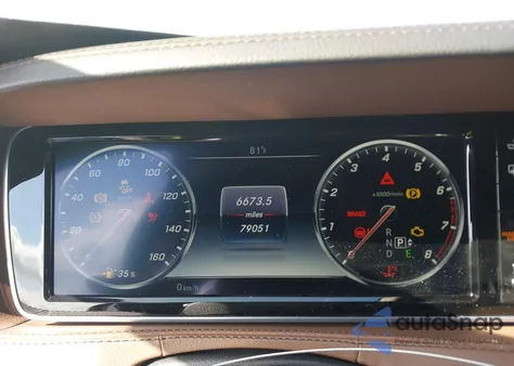 2016 Mercedes-Benz S 550 z USA, uszkodzony, nr VIN WDDUG8CB6GA236168